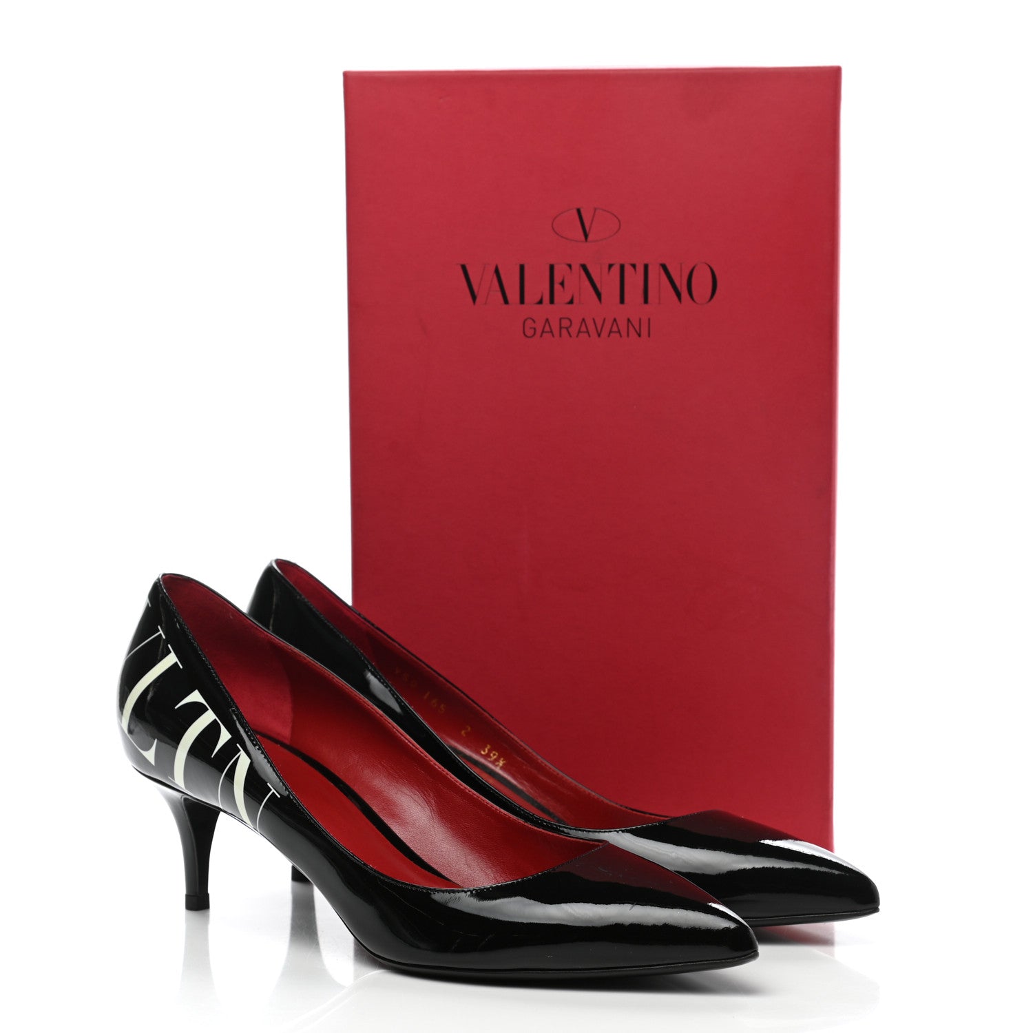 Valentino Garavani Patent VLTN Pumps 39.5 Black 10 of 10