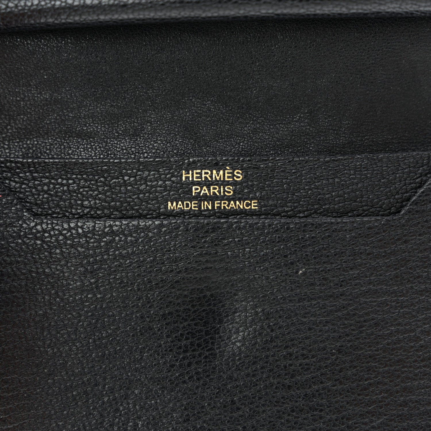 Hermes Chevre Mysore Mini Bearn Wallet Black 6 of 15