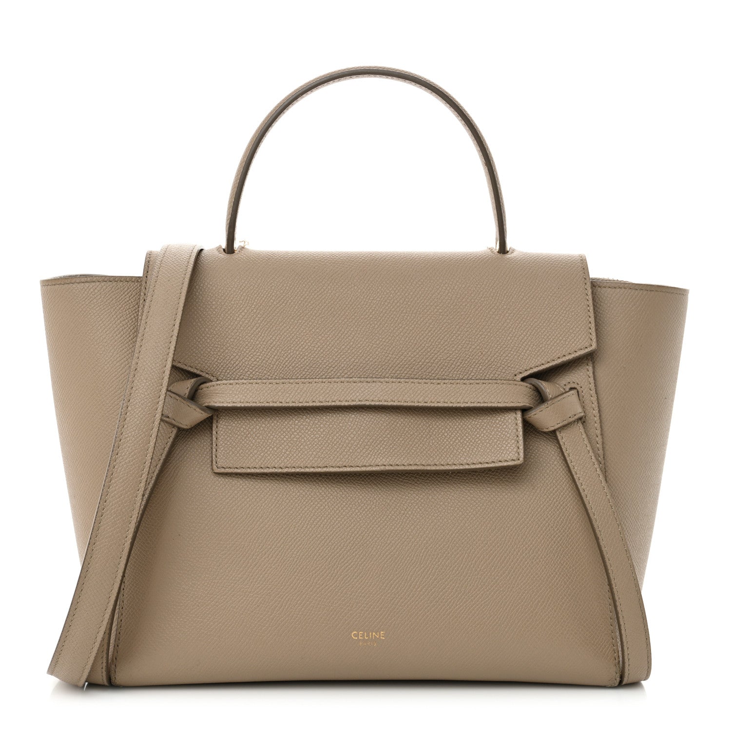 Celine Grained Calfskin Micro Belt Bag Light Taupe 1 of 15