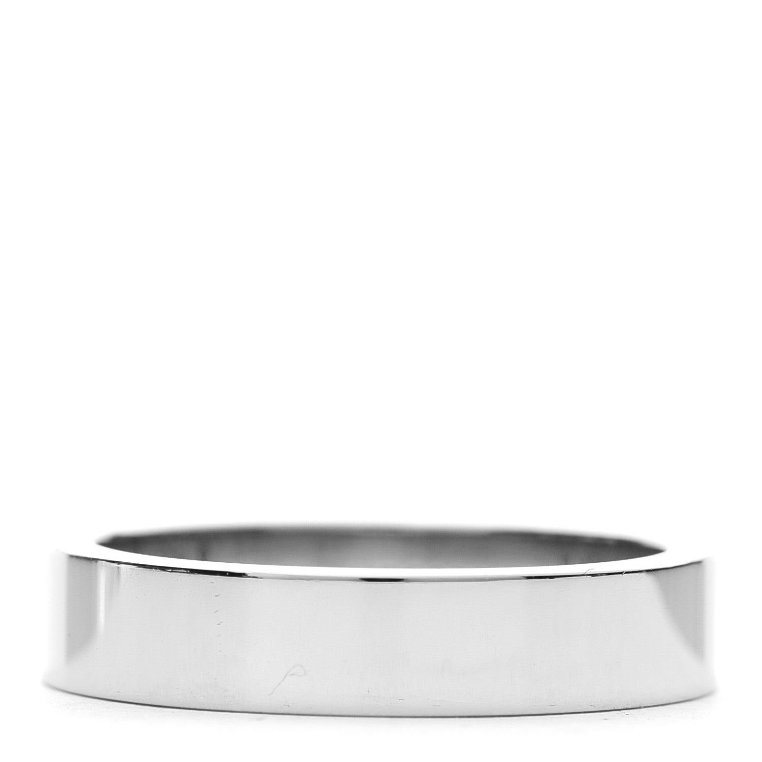 Cartier 18K White Gold 5.5mm LOVE Ring 56 7.5 8 of 11