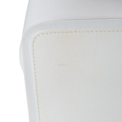 Chanel Caviar Quilted Jumbo Double Flap White 11 of 17