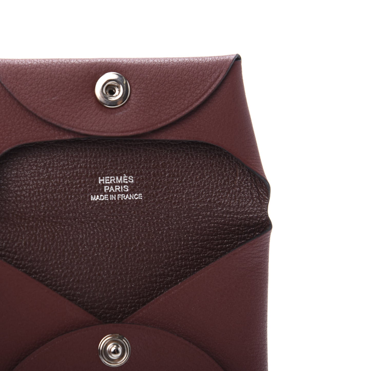 Evercolor Bastia Coin Purse Rouge H
