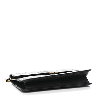 Chanel Lambskin Quilted Medium Single Flap Black 3 of 9