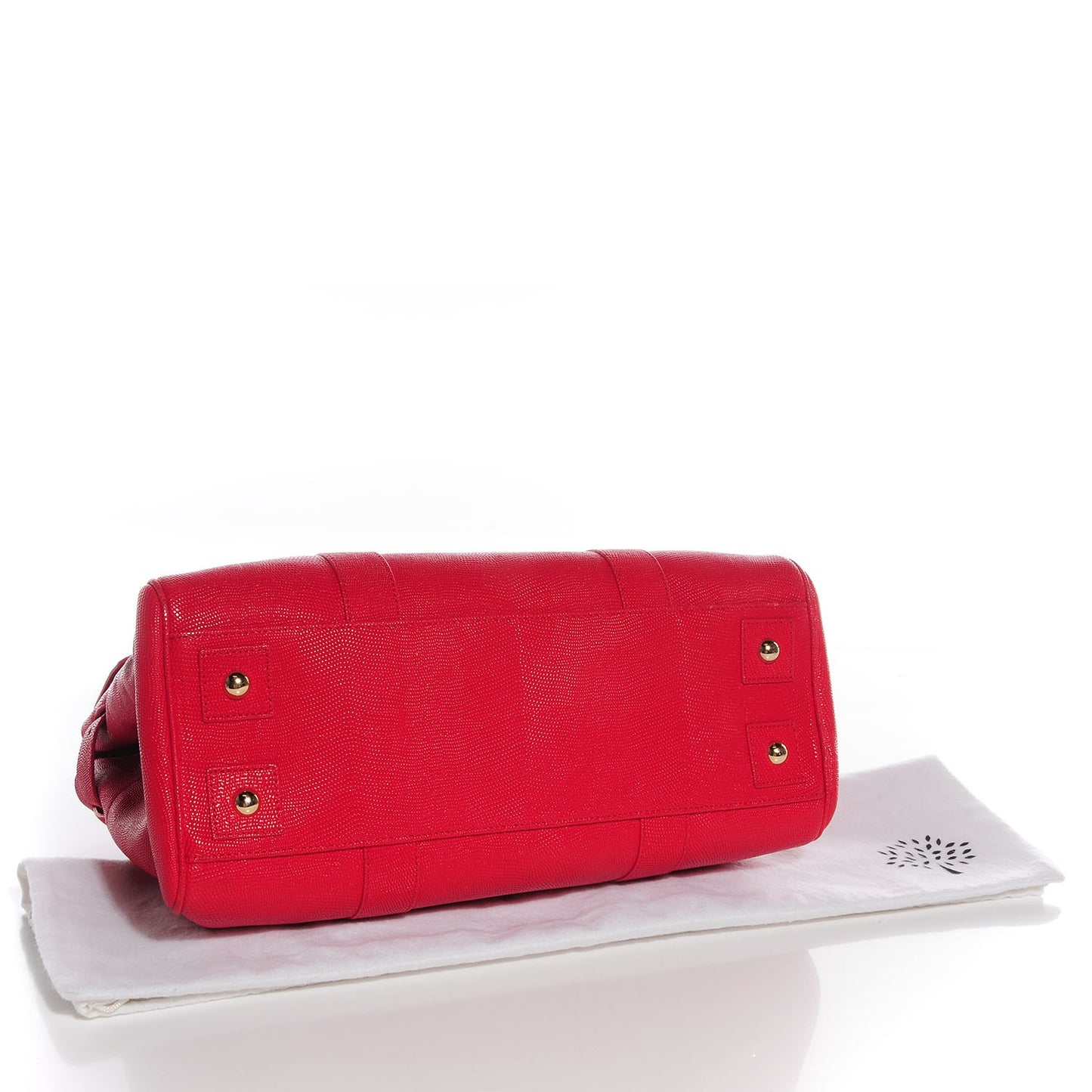Textured Lizard Print Bayswater Red