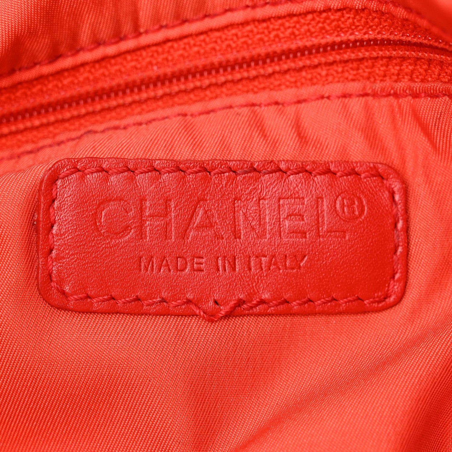 Chanel Nylon Small Travel Tote Red 7 of 24