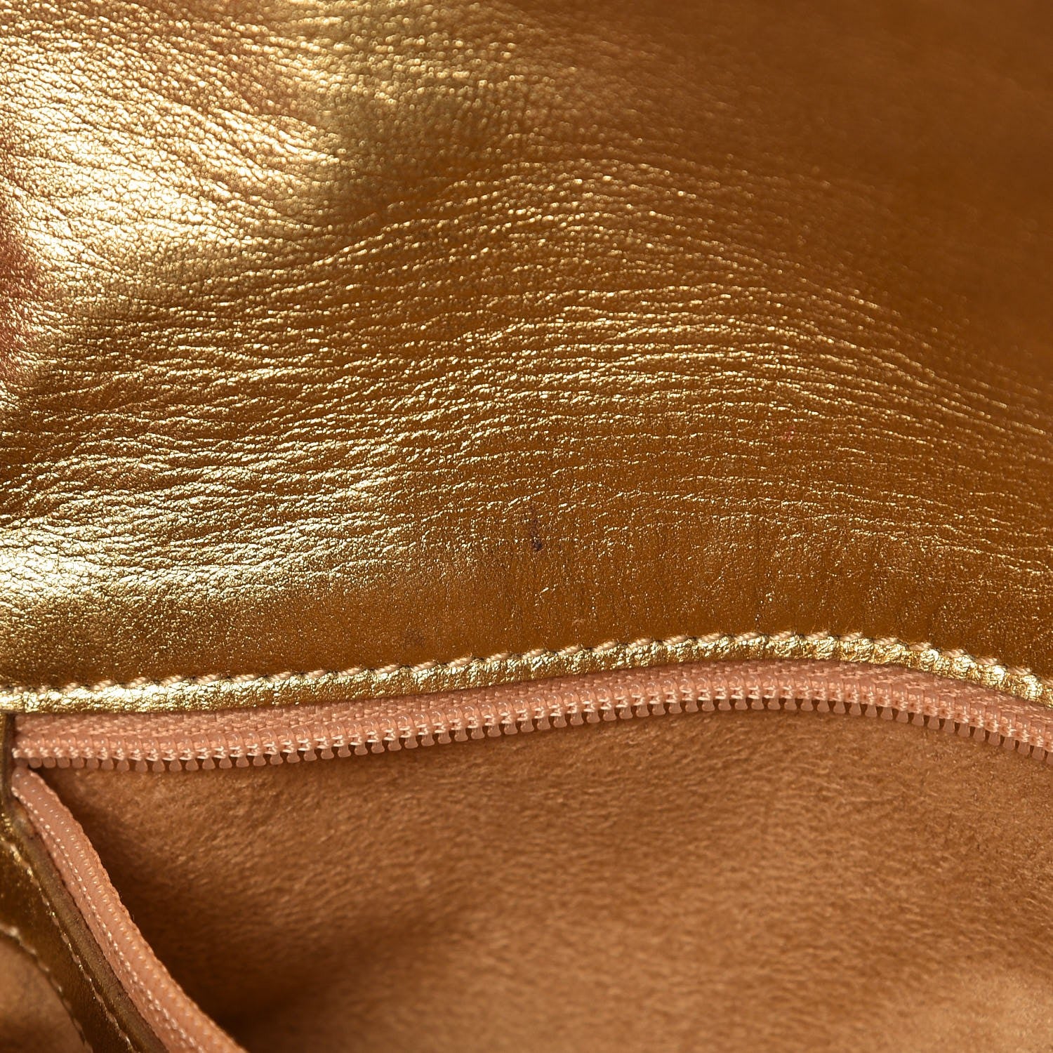 Jimmy Choo Metallic Lambskin Tulita Evening Bag Gold 7 of 15