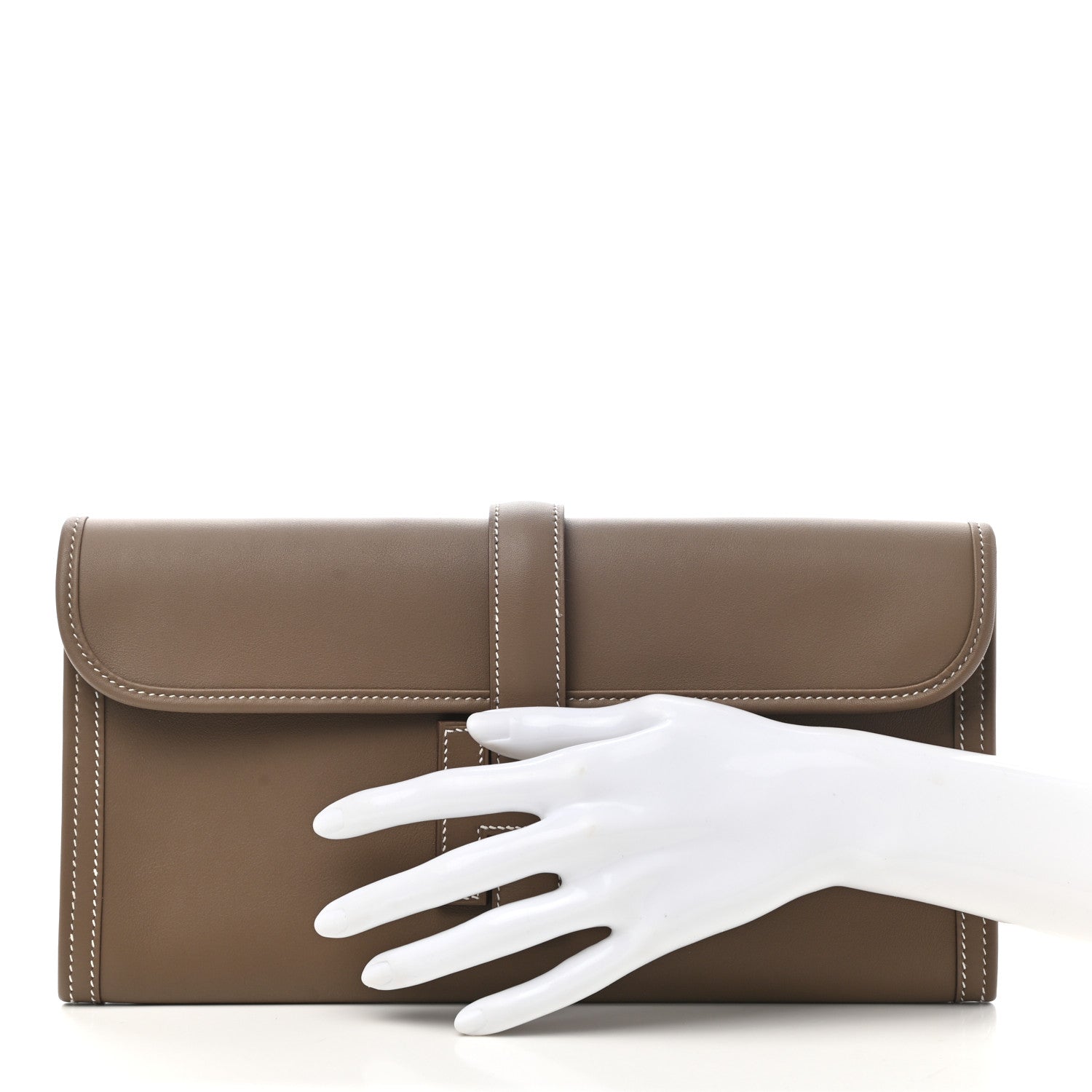 Hermes Swift Jige Elan 29 Clutch Etoupe 2 of 7