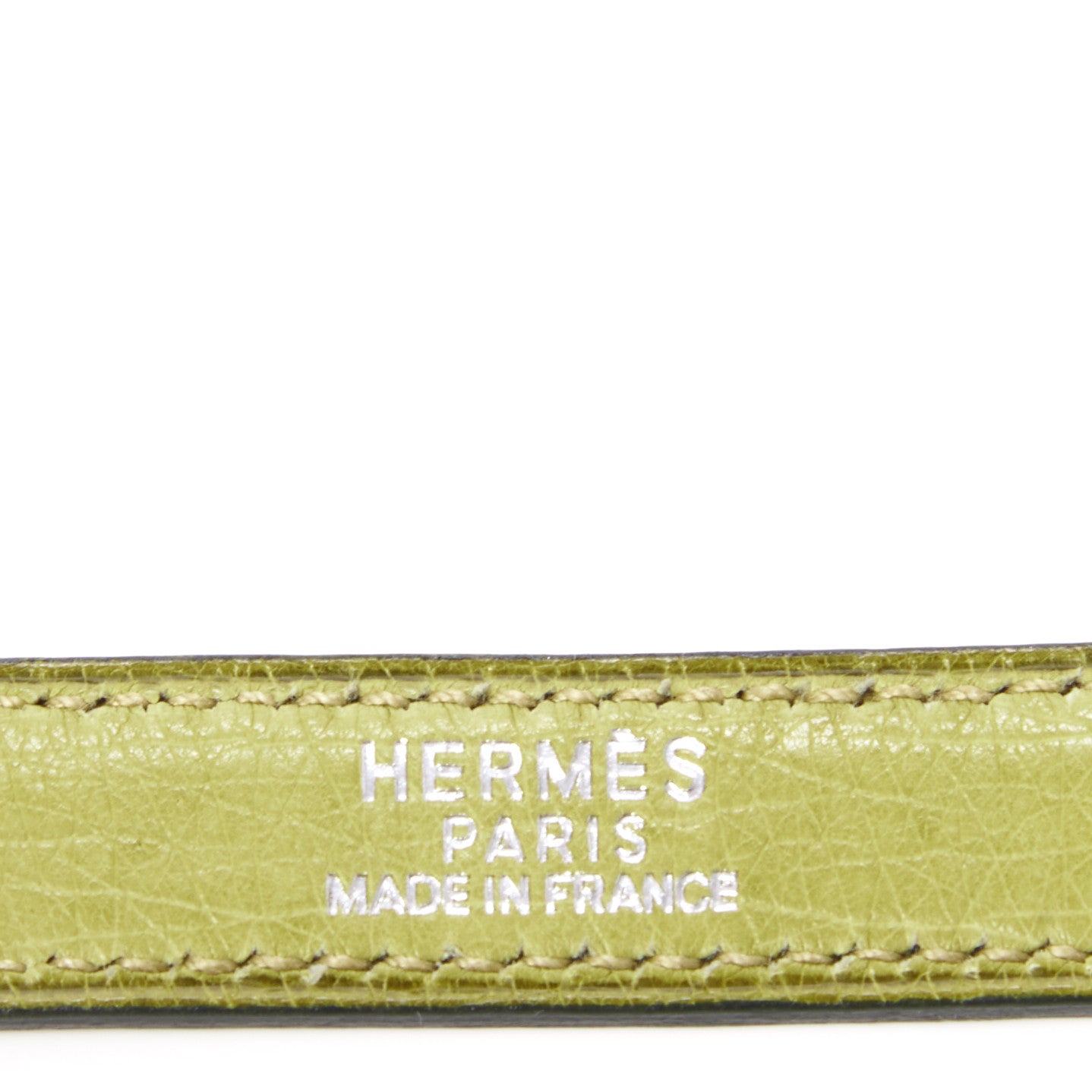 Ostrich Kelly Sellier 32 Vert Anis