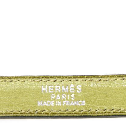 Hermes Ostrich Kelly Sellier 32 Vert Anis 30 of 34