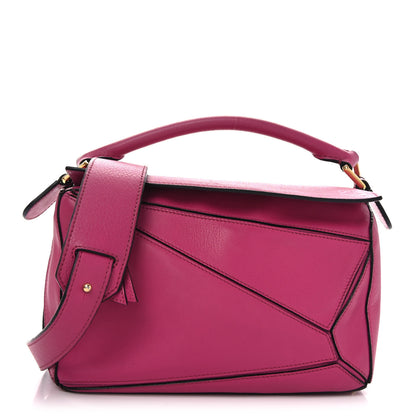 Loewe Calfskin Small Puzzle Bag Fuchsia 1 of 8
