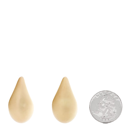 Bottega Veneta 18K Yellow Gold Sterling Silver Small Drop Earrings 2 of 4