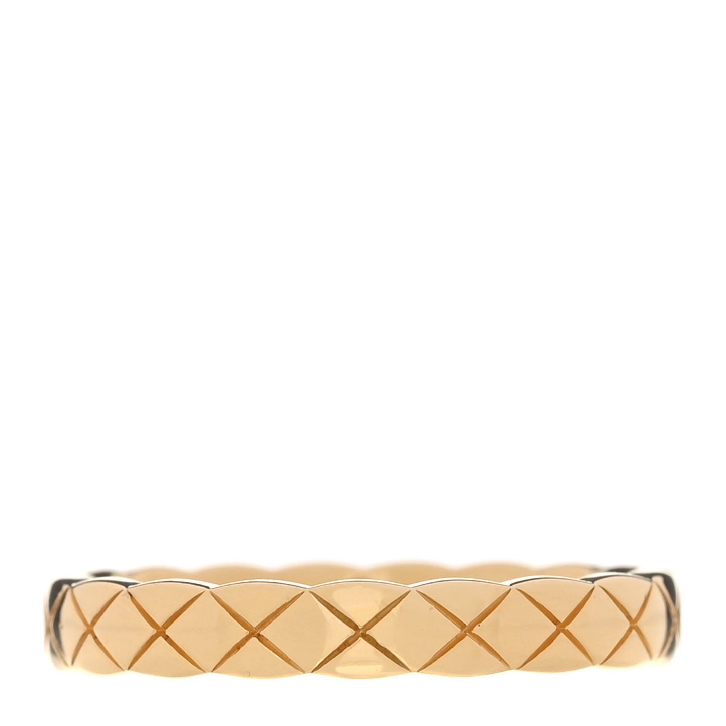 18K Yellow Gold Mini Coco Crush Ring 55 7.25