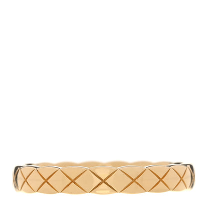 Chanel 18K Yellow Gold Mini Coco Crush Ring 55 7.25 3 of 5