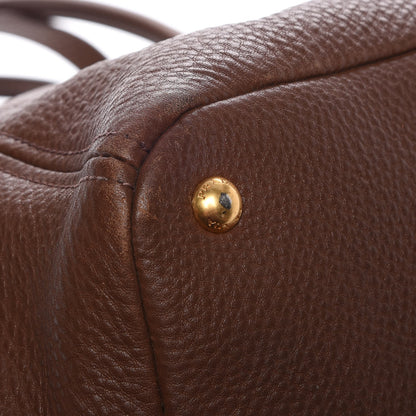 Prada Vitello Daino Tote Palissandro 15 of 20