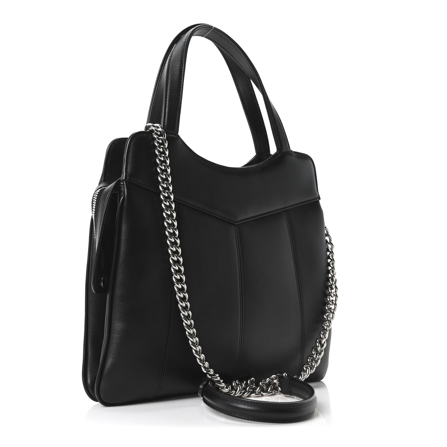 Calfskin Petite GG Small Tote Bag Black