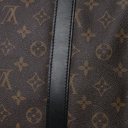 Louis Vuitton Monogram Macassar Keepall Bandouliere 55 12 of 22