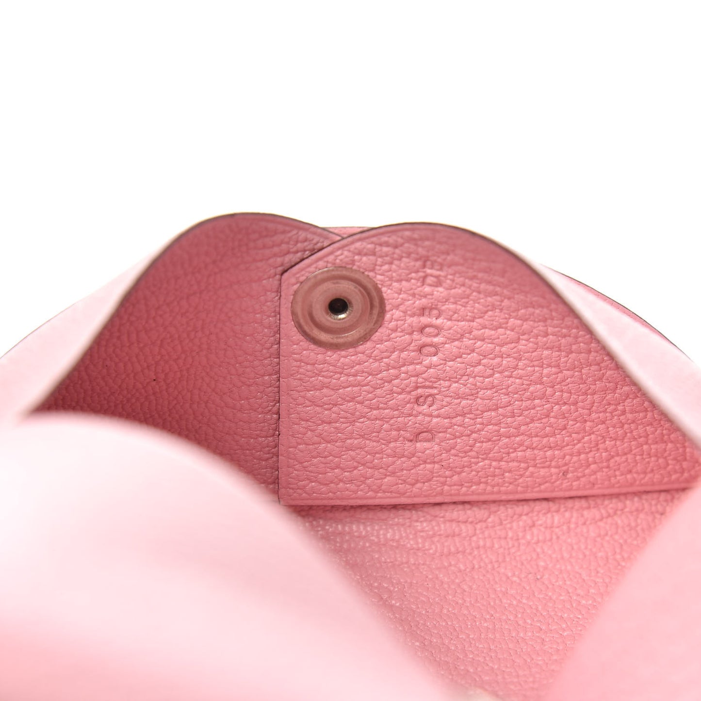 Chevre Mysore Calvi Card Case Rose Sakura