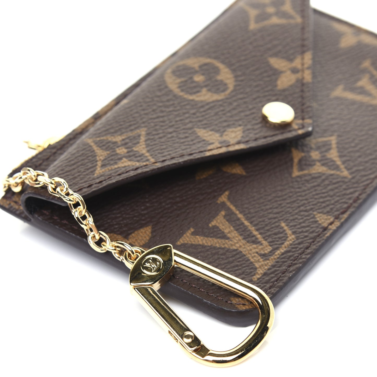 Monogram Recto Verso Card Holder Black