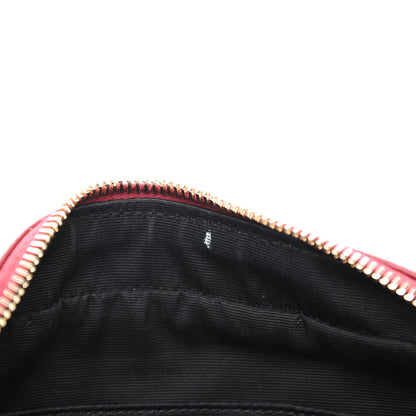 Saint Laurent Calfskin Matelasse Monogram Lou Camera Bag Opyum Red 11 of 11
