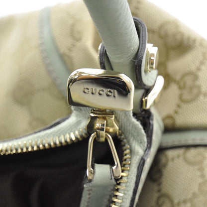 Gucci Monogram Large D Gold Hobo Mint Green 8 of 10