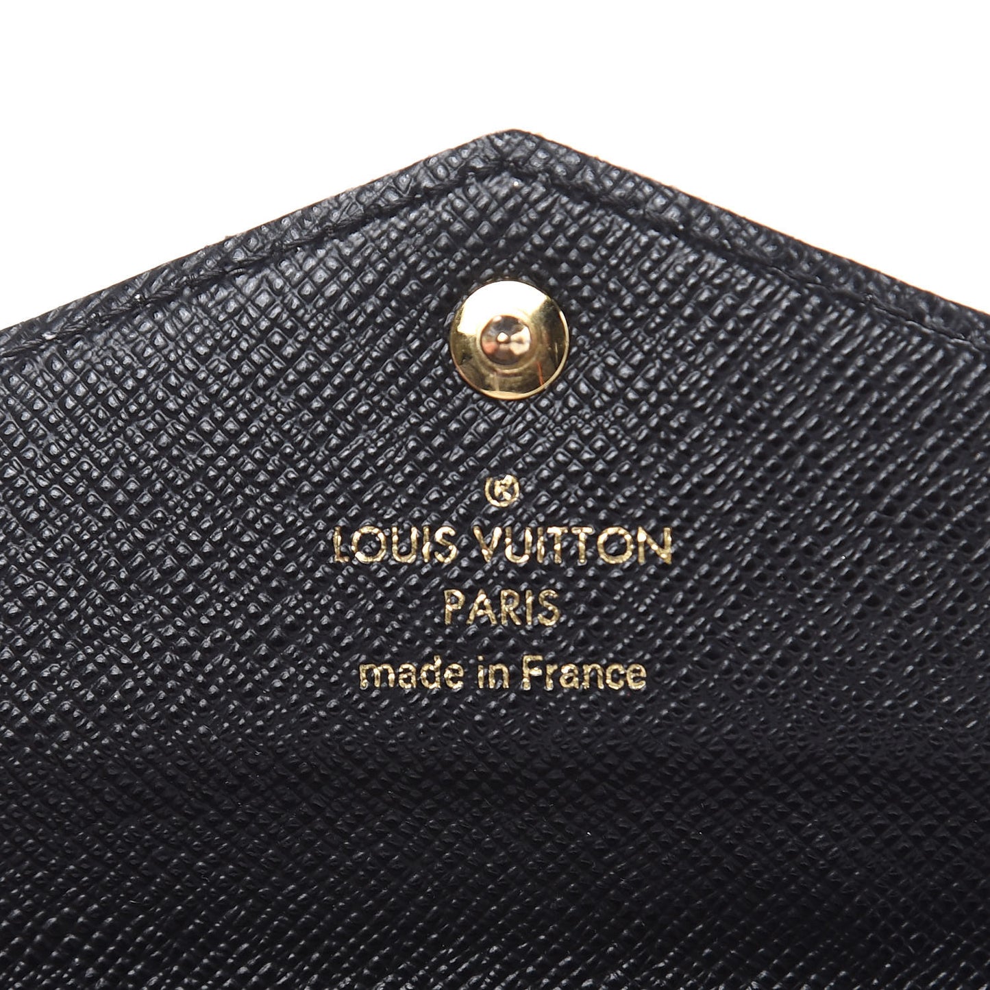Monogram Daily Organizer Envelope Insert Black