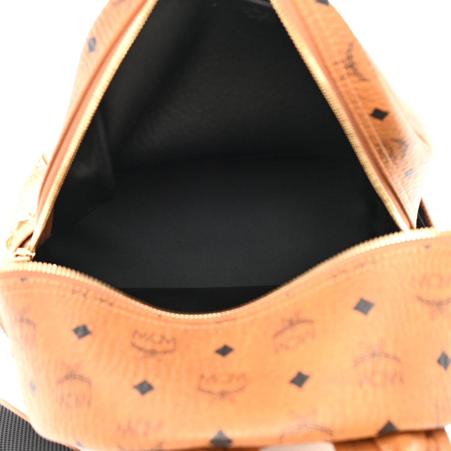 Visetos Medium Side Studs Stark Backpack Cognac