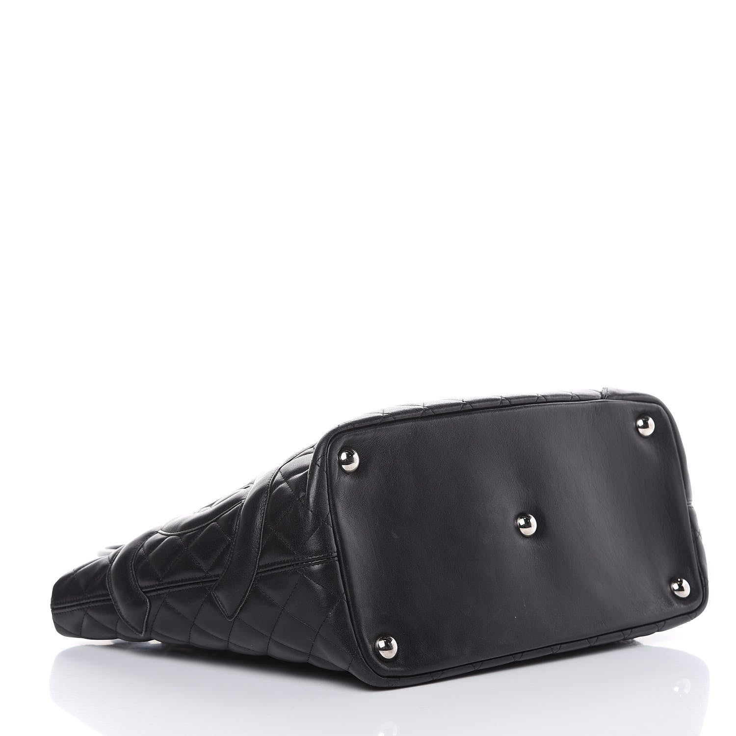Chanel Calfskin Quilted Large Cambon Tote Black 4 of 16