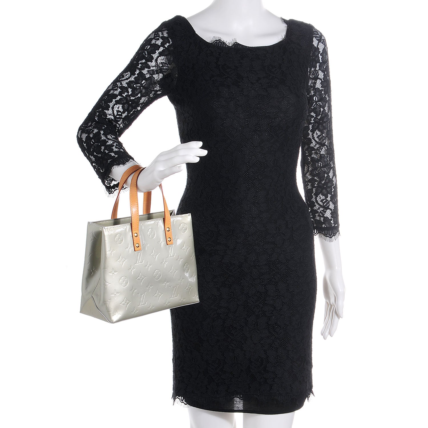 Louis Vuitton Vernis Reade PM Silver 2 of 6