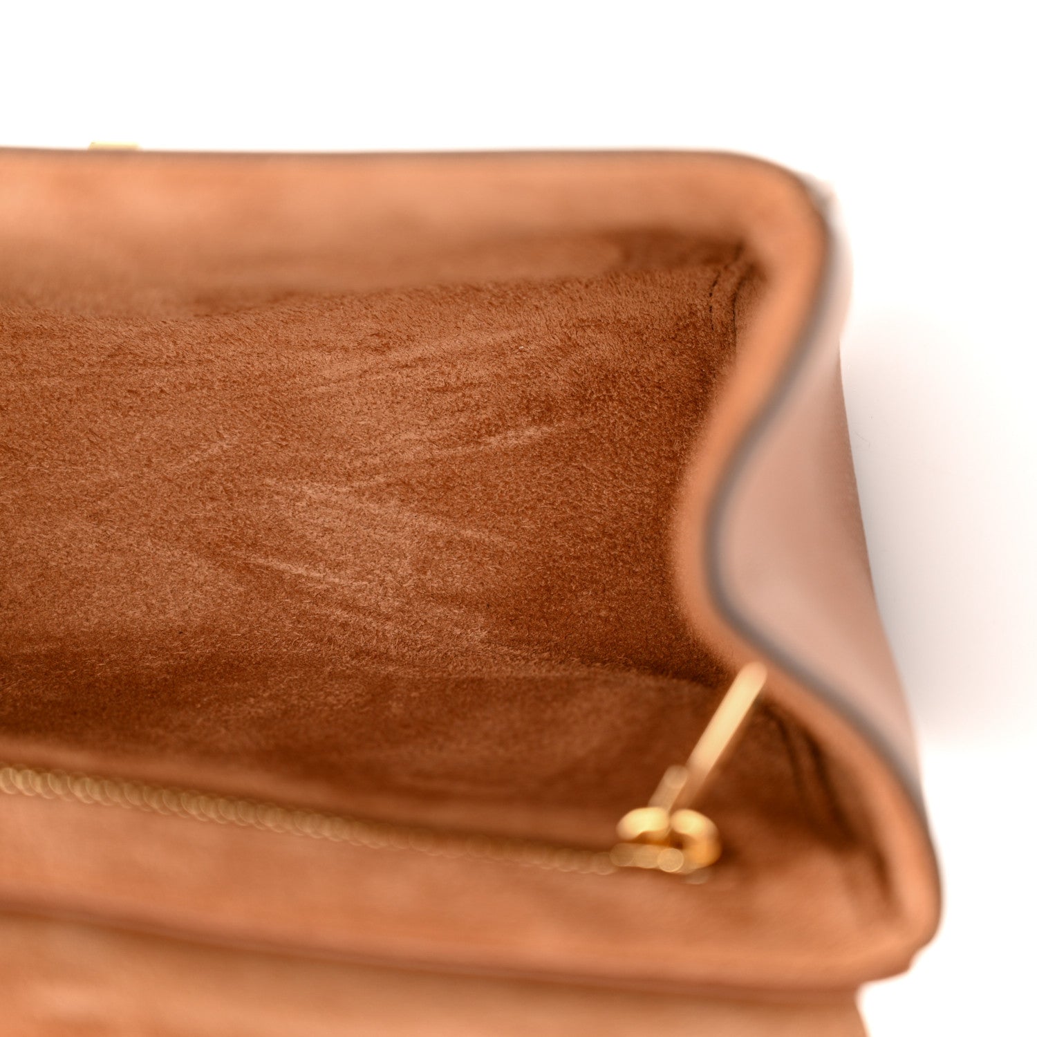 Celine Calfskin Mini Soft 16 Bag Tan 12 of 12