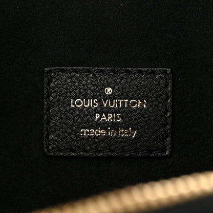 Louis Vuitton Lambskin Quilted Flowers Triangle Softy Black 6 of 10