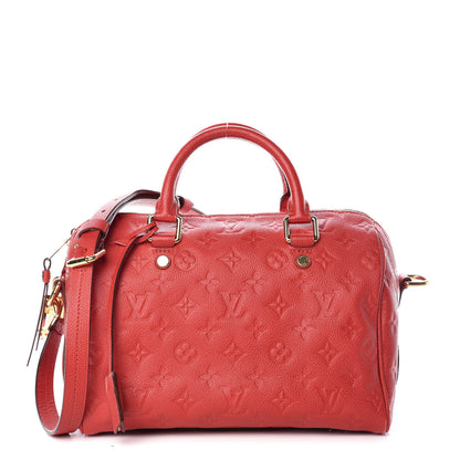 Louis Vuitton Empreinte Speedy Bandouliere 25 Cherry 1 of 13