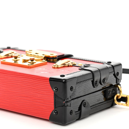 Louis Vuitton Epi Petite Malle Coquelicot 9 of 10