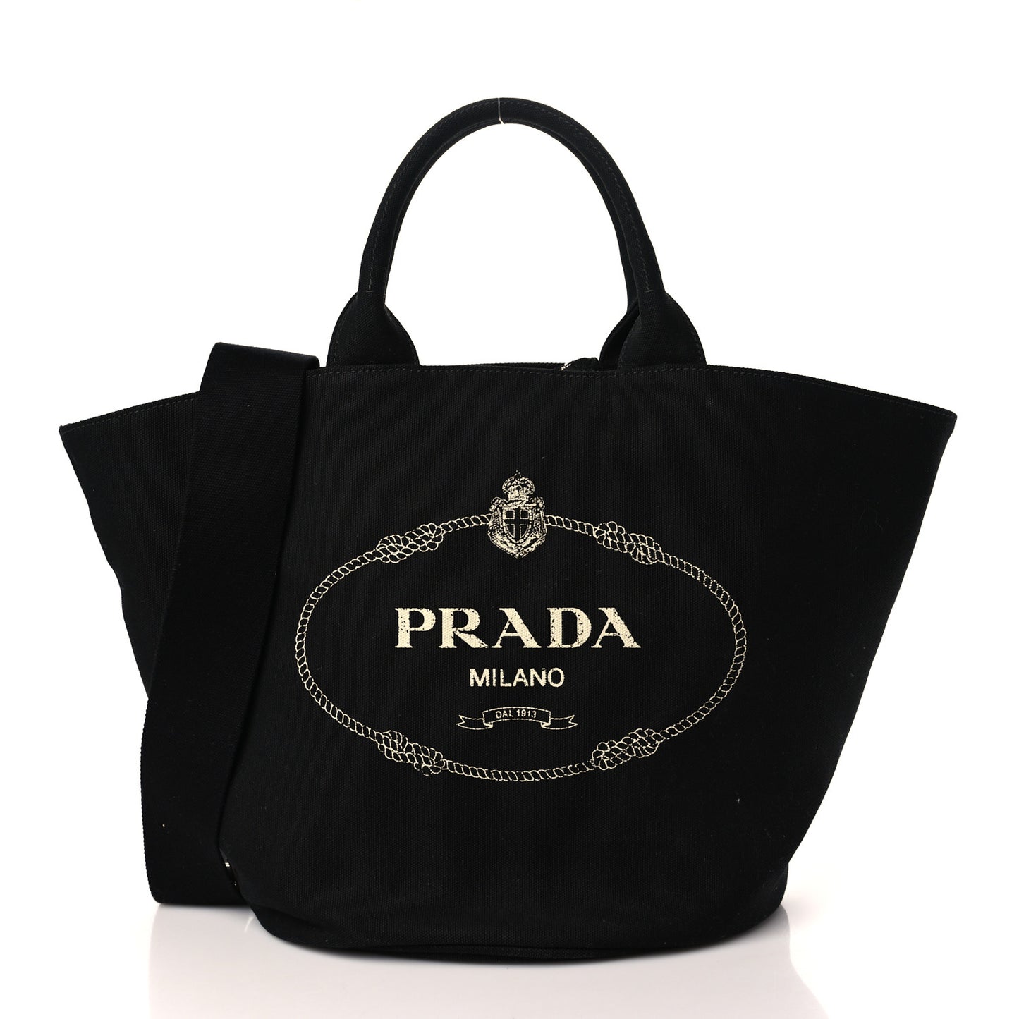 Canapa Small Shopping Tote Black