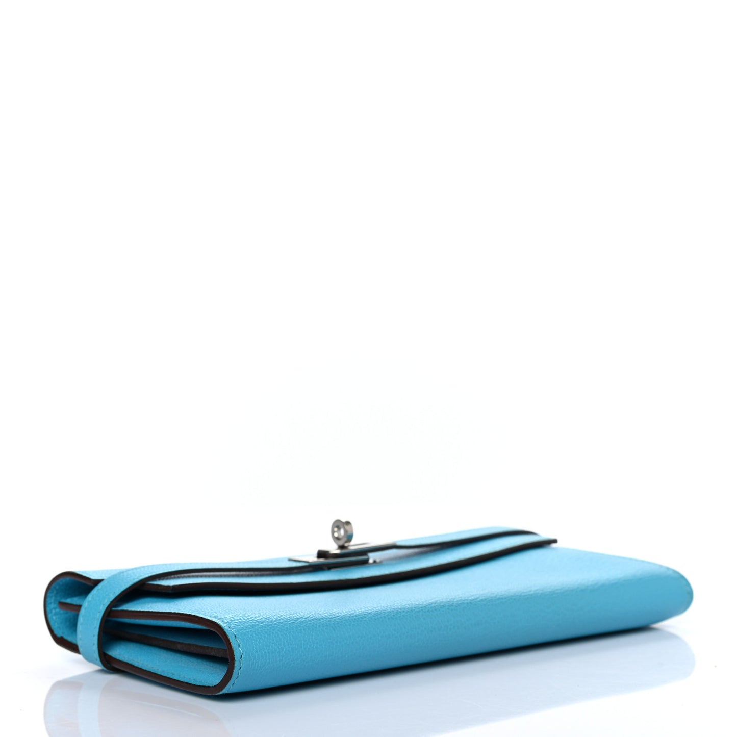 Chevre Mysore Kelly Longue Wallet Bleu Azteque