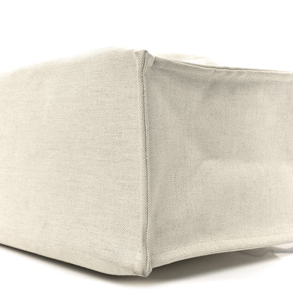 Gucci Canvas Calfskin Logo Print Large Tote Bag Brown 12 of 12