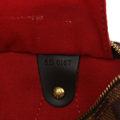 Louis Vuitton Damier Ebene Speedy Bandouliere 25 7 of 9