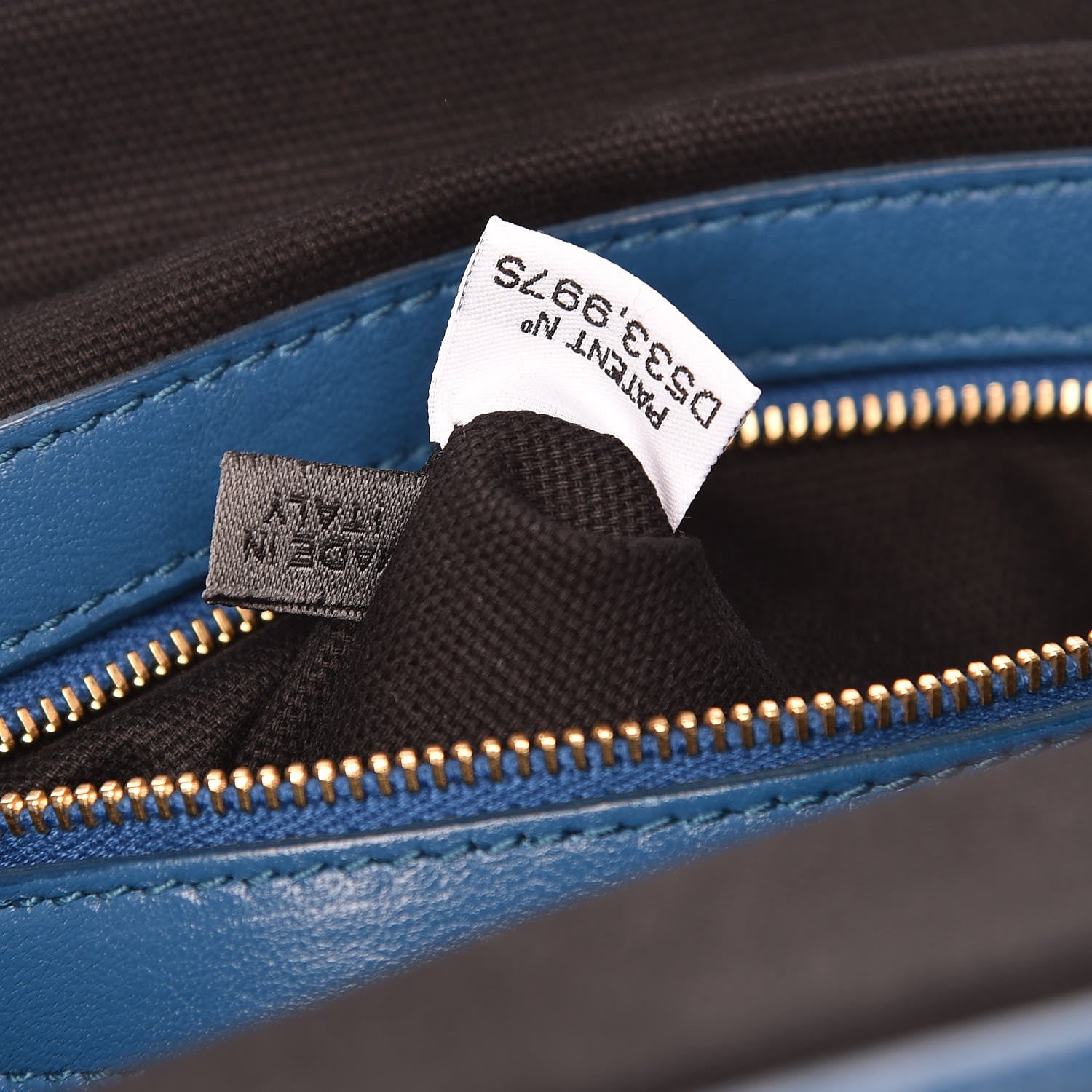 Marc Jacobs Lambksin Quilted Stam Blue 7 of 15