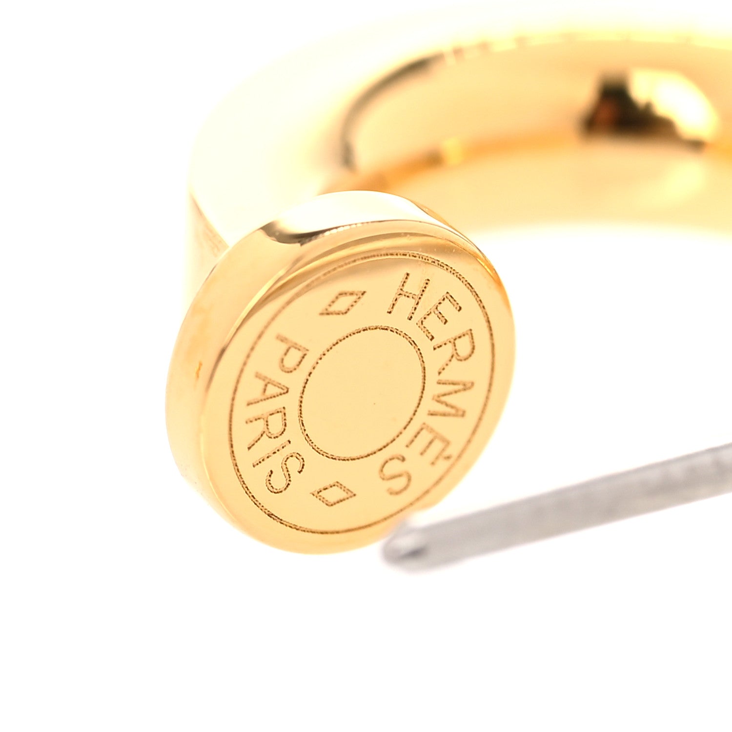 Hermes Swift O'Kelly Earrings Gold 4 of 7
