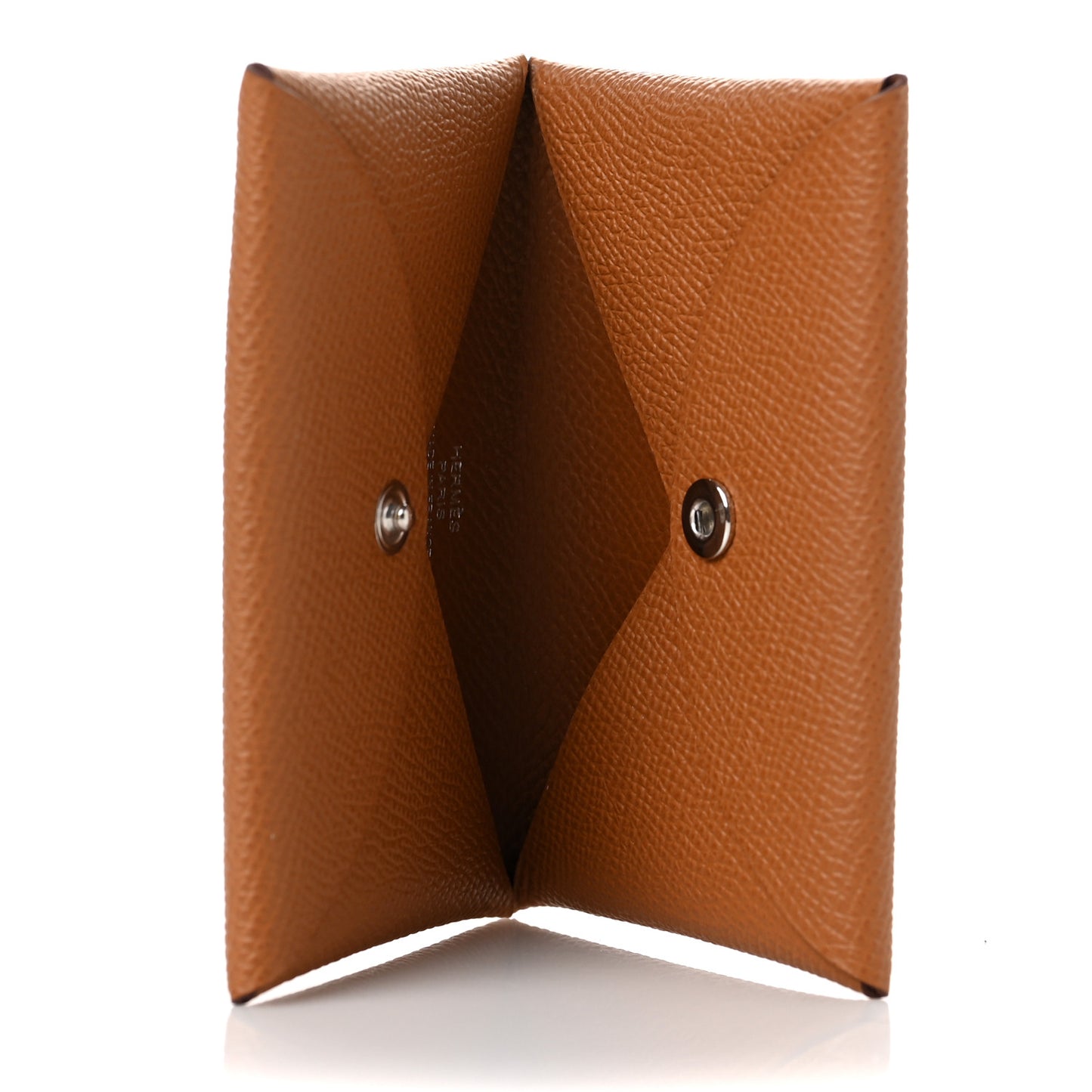 Epsom Calvi Card Case Gold
