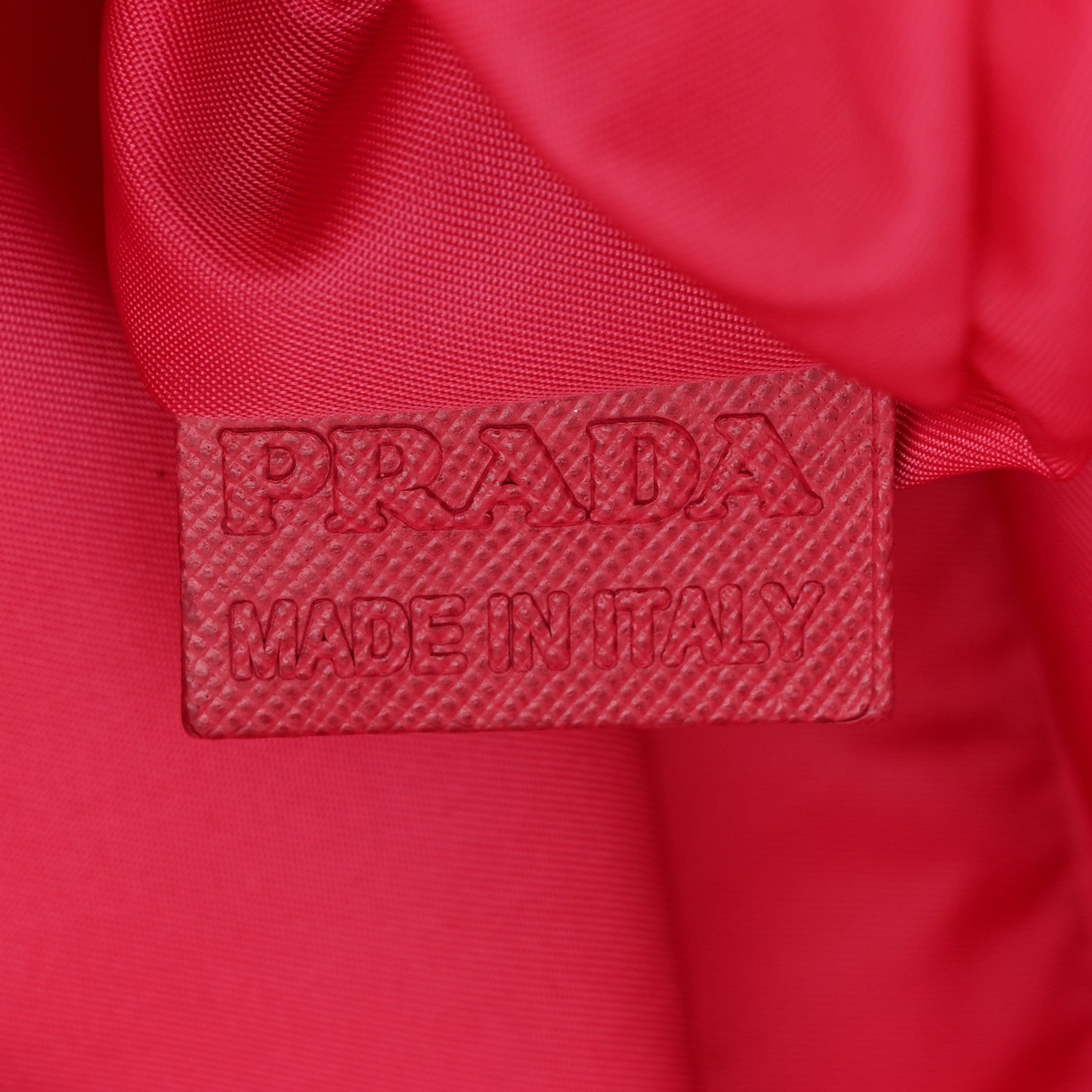 Prada Tessuto Nylon Saffiano Tote Papaya Ibisco 7 of 14
