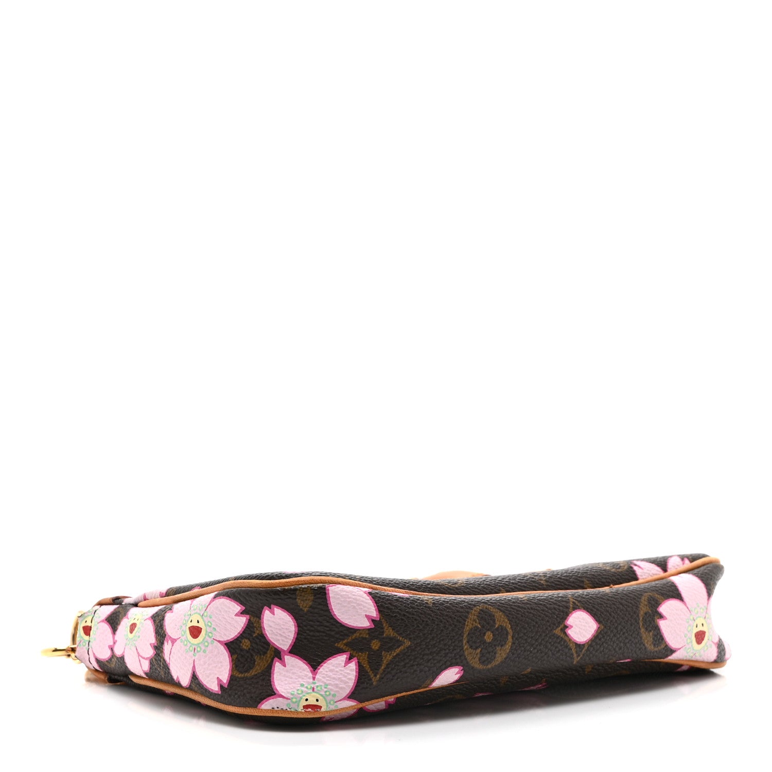 Louis Vuitton Monogram Cherry Blossom Pochette Accessories Brown 4 of 10