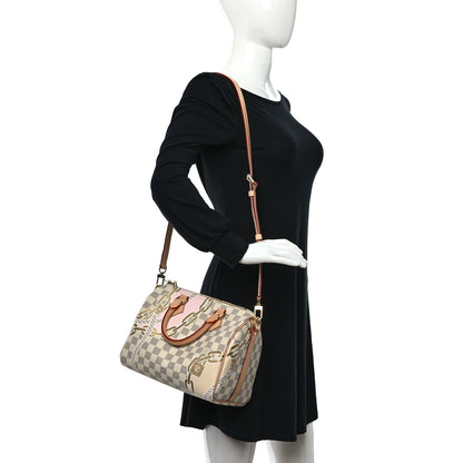 Louis Vuitton Damier Azur Nautical Speedy Bandouliere 25 2 of 10