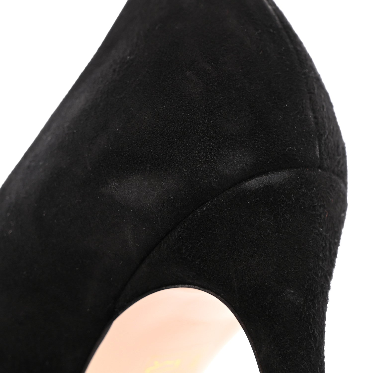 Gucci Kid Scamosciato Removable Web Bow High Heel Pumps 39.5 Black 18 of 19