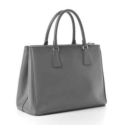 Prada Saffiano Medium Galleria Double Zip Tote Marmo 3 of 10