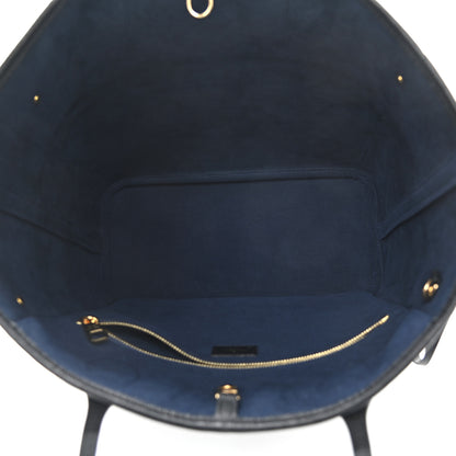 Louis Vuitton Empreinte Monogram Giant Neverfull MM Black 4 of 9