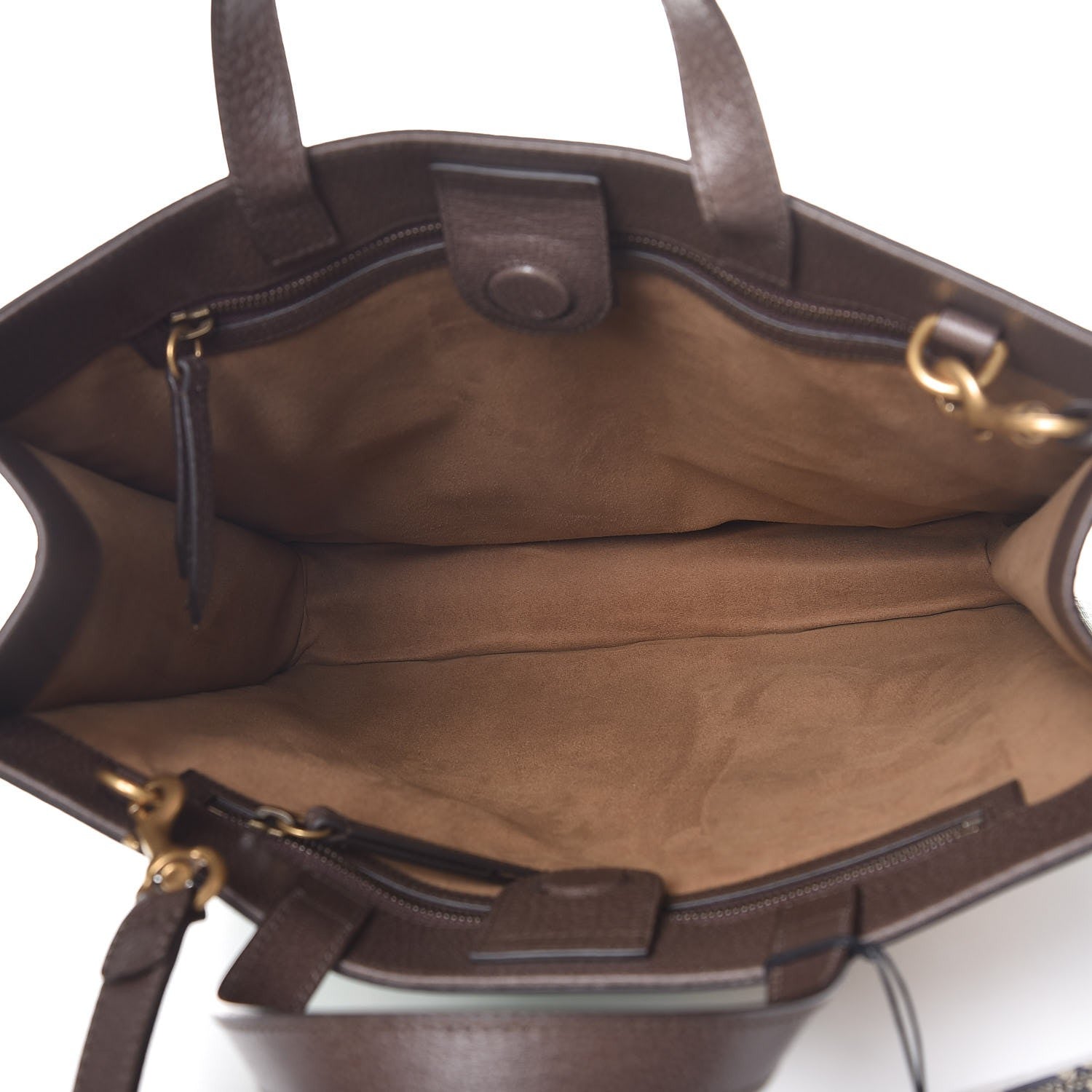 Gucci GG Supreme Monogram Bengal Vertical Tote Beige Yard 7 of 9