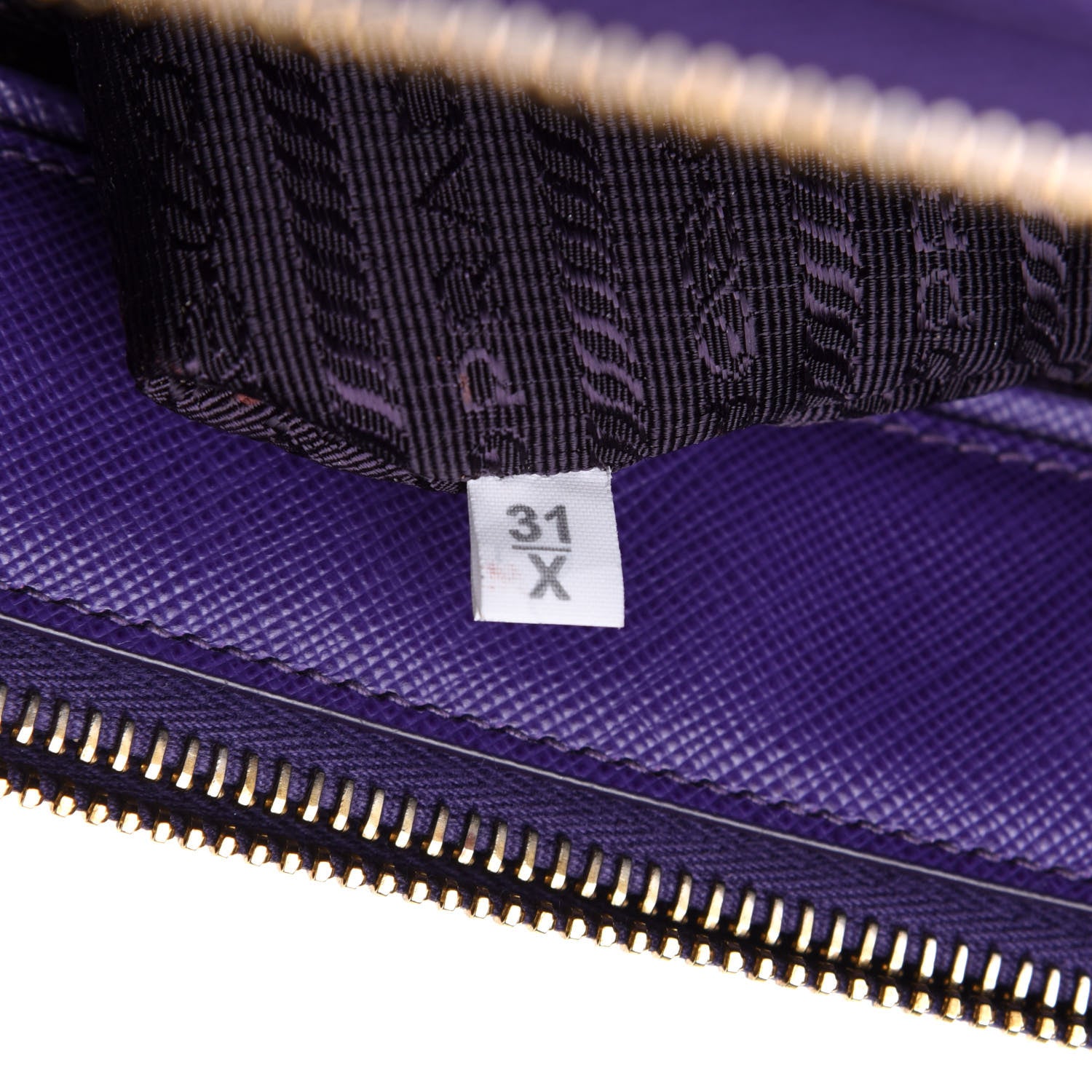 Prada Saffiano Medium Galleria Double Zip Tote Viola 7 of 11