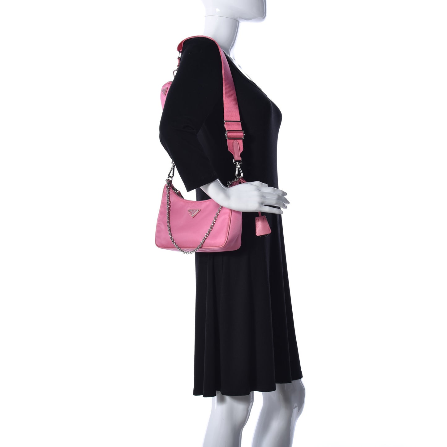 Nylon Re-Edition 2005 Shoulder Bag Begonia