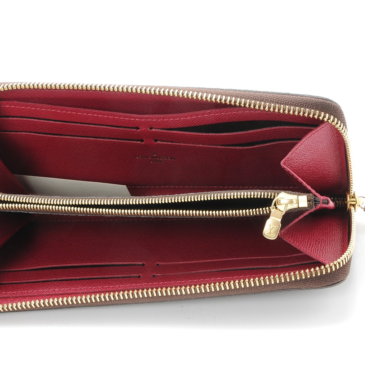 Monogram Clemence Wallet Fuchsia