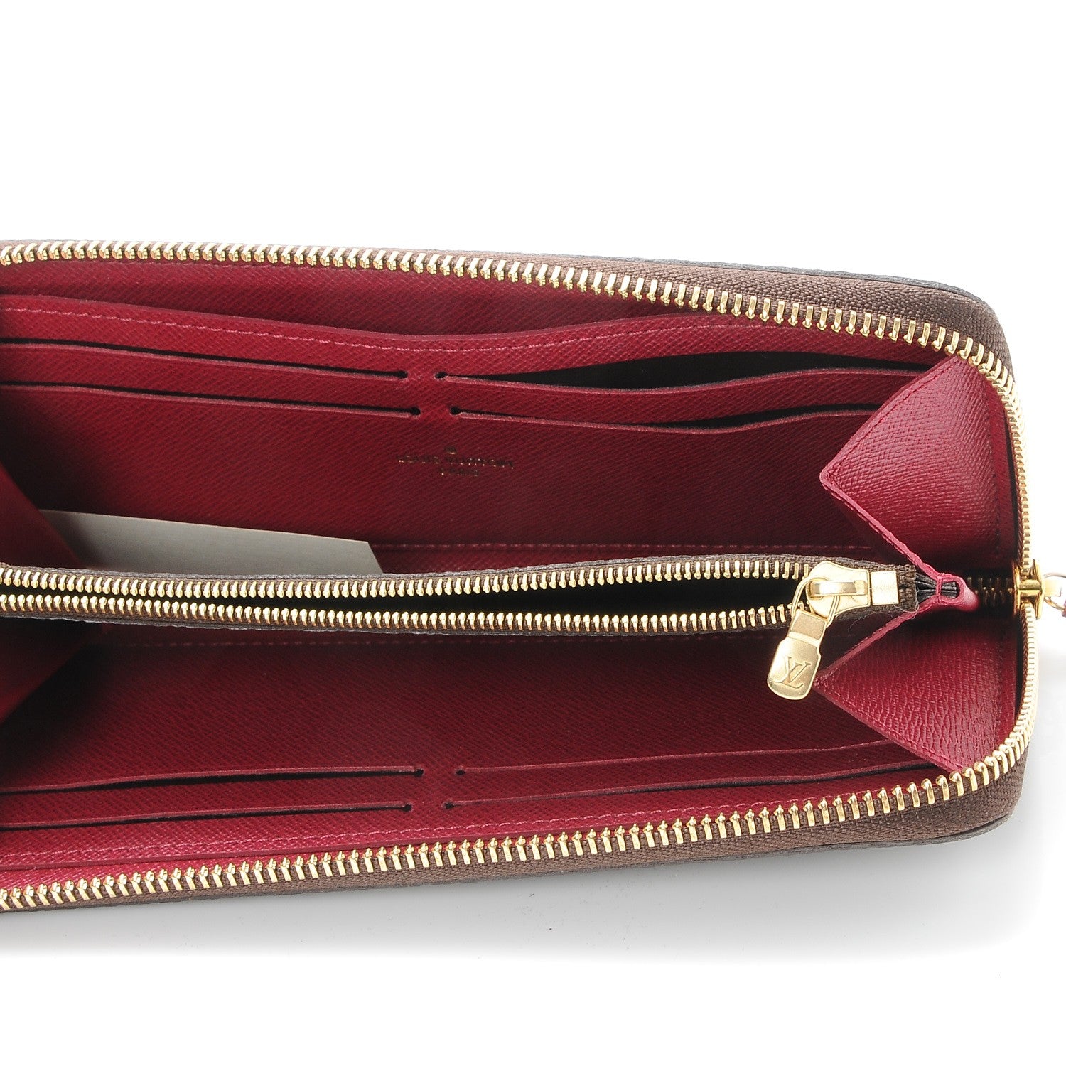 Louis Vuitton Monogram Clemence Wallet Fuchsia 5 of 8